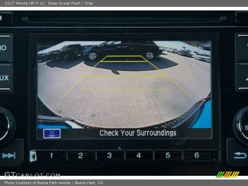 Deep Ocean Pearl / Gray 2017 Honda HR-V LX
