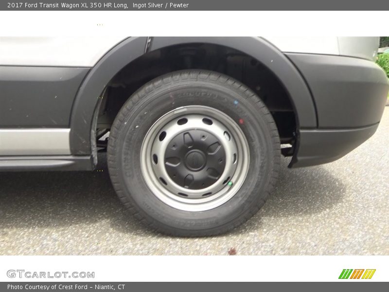 Ingot Silver / Pewter 2017 Ford Transit Wagon XL 350 HR Long