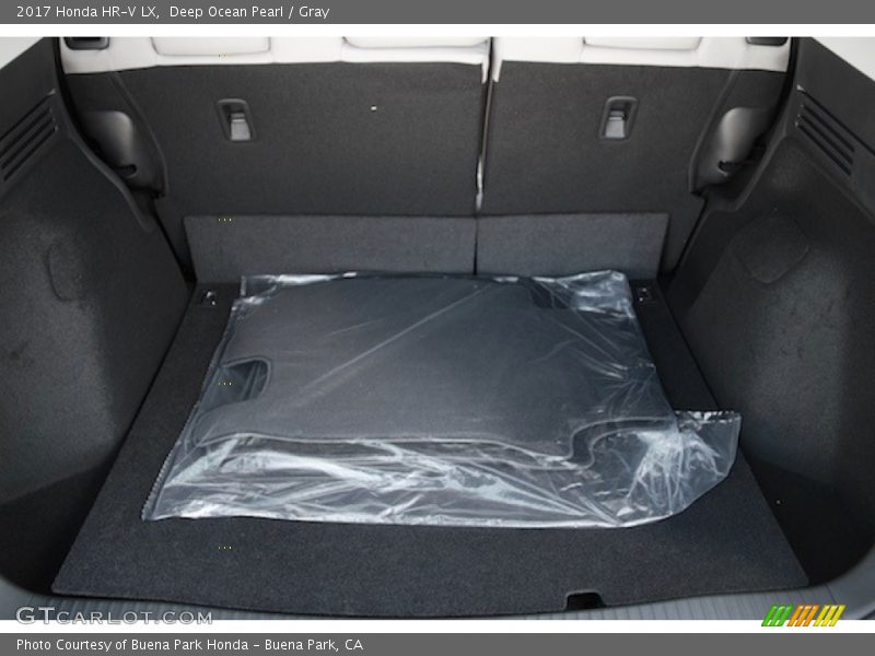 Deep Ocean Pearl / Gray 2017 Honda HR-V LX