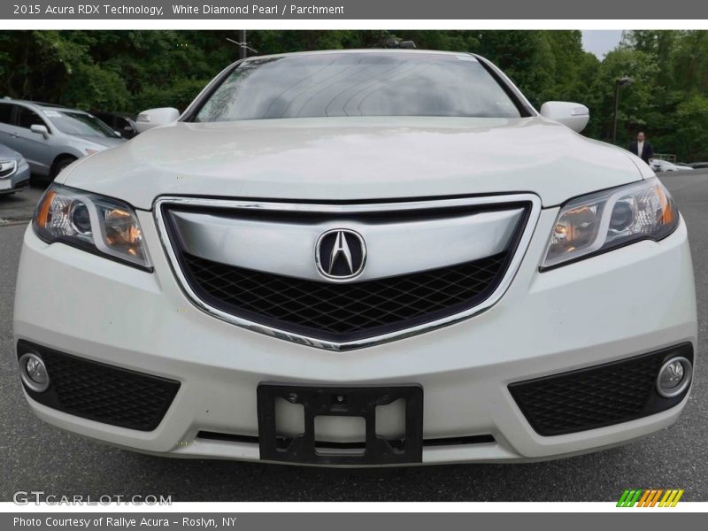 White Diamond Pearl / Parchment 2015 Acura RDX Technology