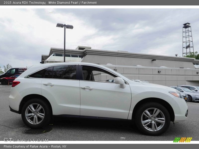 White Diamond Pearl / Parchment 2015 Acura RDX Technology