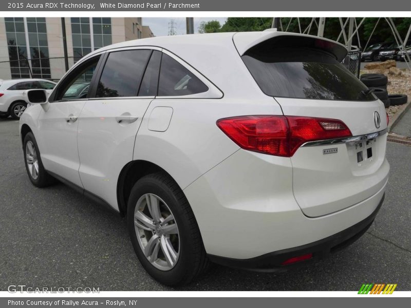 White Diamond Pearl / Parchment 2015 Acura RDX Technology