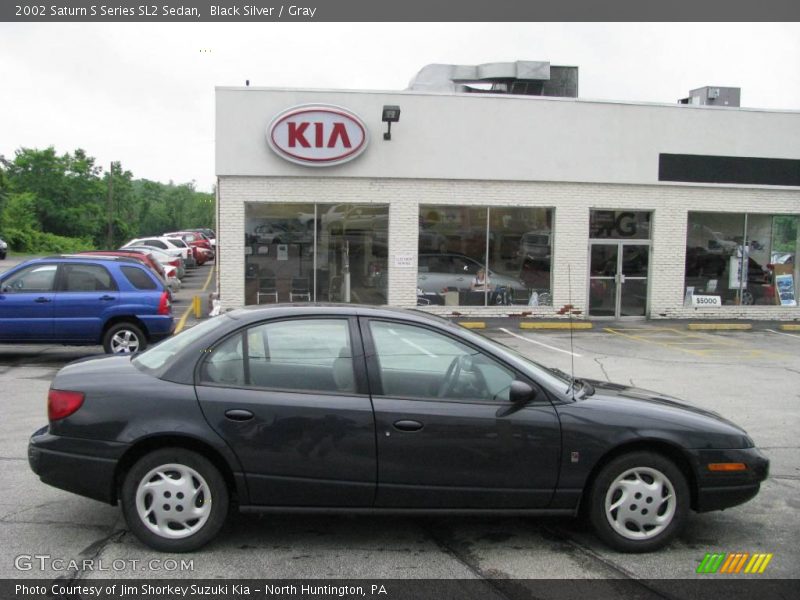 Black Silver / Gray 2002 Saturn S Series SL2 Sedan