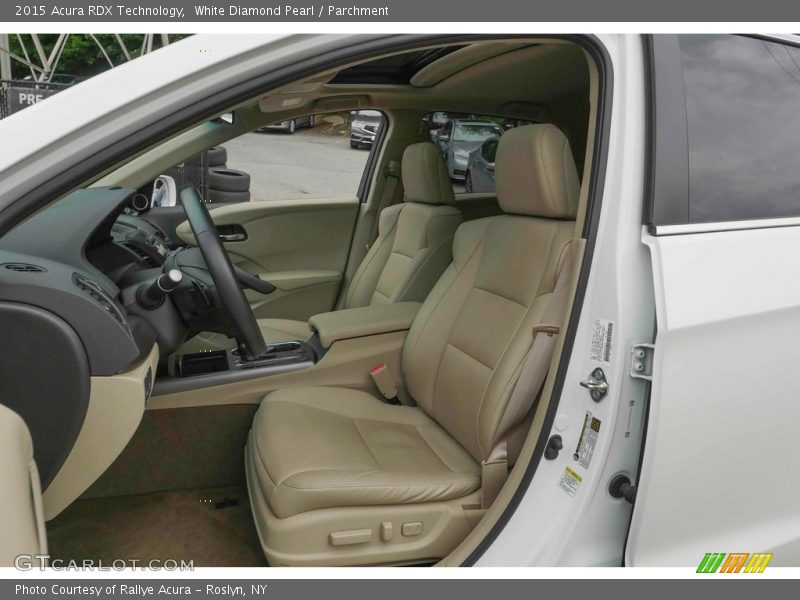 White Diamond Pearl / Parchment 2015 Acura RDX Technology