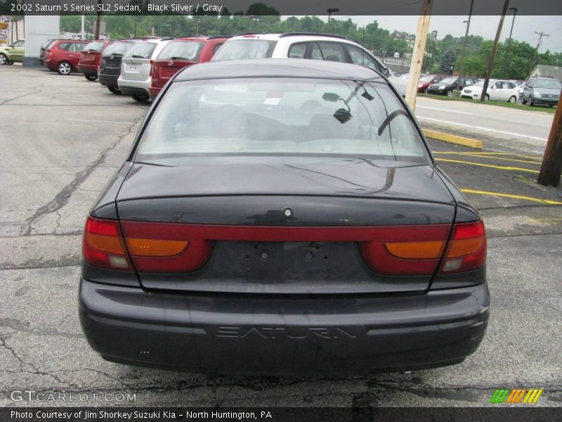 Black Silver / Gray 2002 Saturn S Series SL2 Sedan