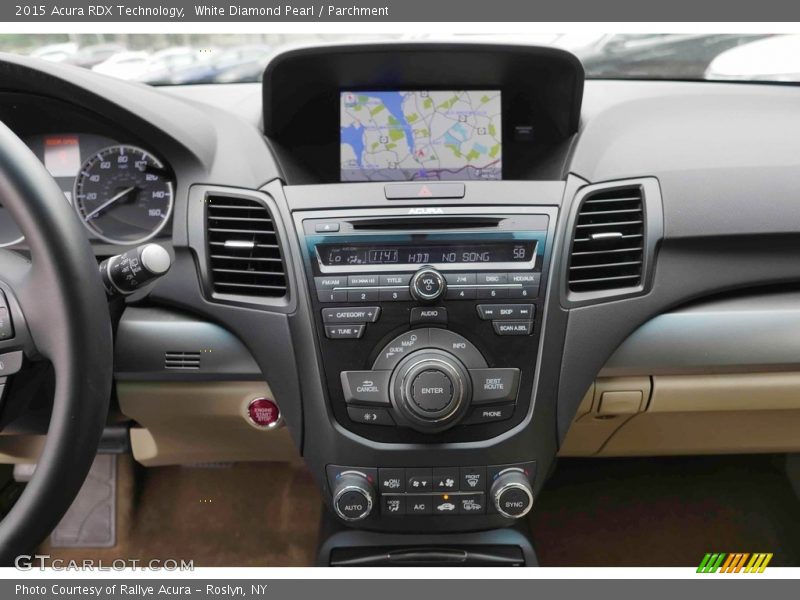White Diamond Pearl / Parchment 2015 Acura RDX Technology