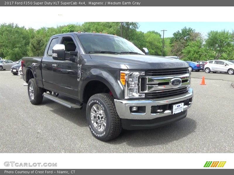 Magnetic / Medium Earth Gray 2017 Ford F350 Super Duty XLT SuperCab 4x4