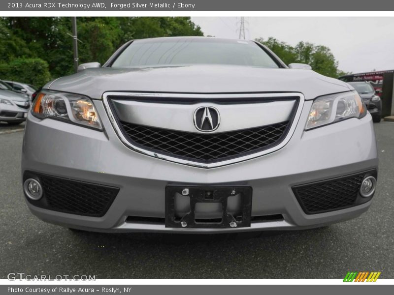Forged Silver Metallic / Ebony 2013 Acura RDX Technology AWD