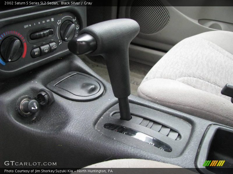 Black Silver / Gray 2002 Saturn S Series SL2 Sedan