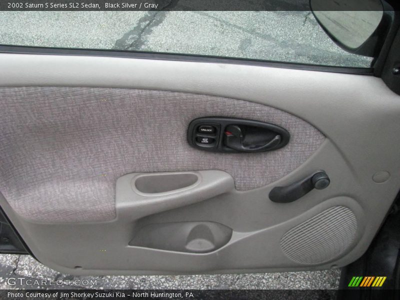 Black Silver / Gray 2002 Saturn S Series SL2 Sedan