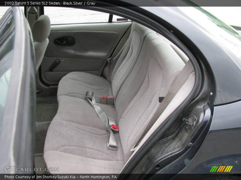 Black Silver / Gray 2002 Saturn S Series SL2 Sedan