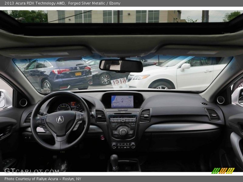 Forged Silver Metallic / Ebony 2013 Acura RDX Technology AWD