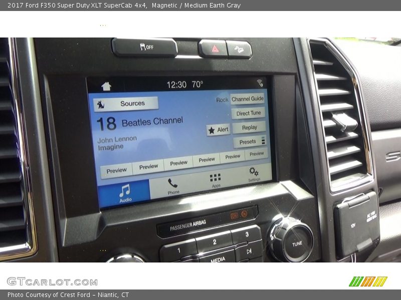 Magnetic / Medium Earth Gray 2017 Ford F350 Super Duty XLT SuperCab 4x4