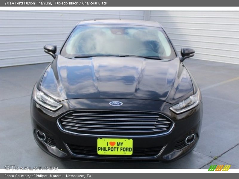 Tuxedo Black / Charcoal Black 2014 Ford Fusion Titanium