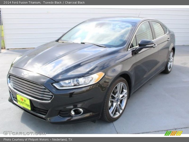 Tuxedo Black / Charcoal Black 2014 Ford Fusion Titanium