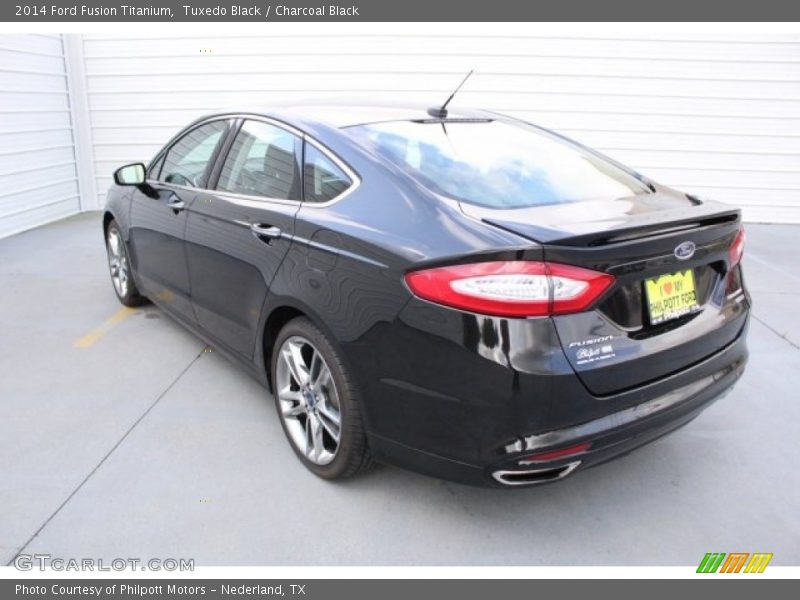 Tuxedo Black / Charcoal Black 2014 Ford Fusion Titanium