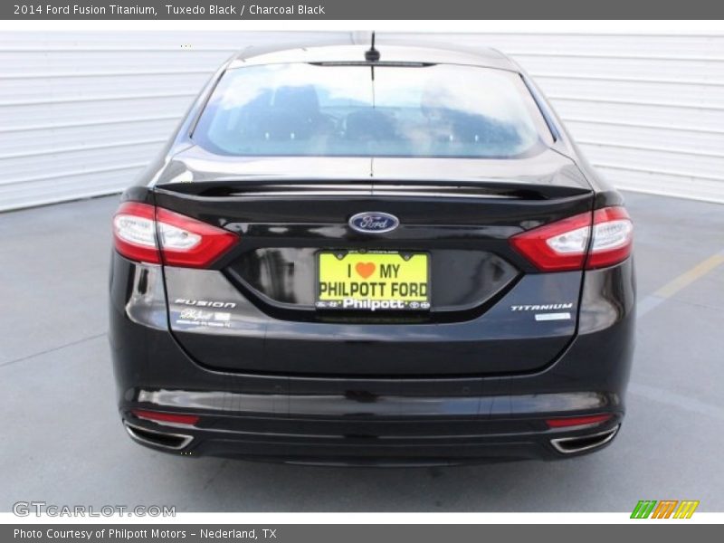 Tuxedo Black / Charcoal Black 2014 Ford Fusion Titanium