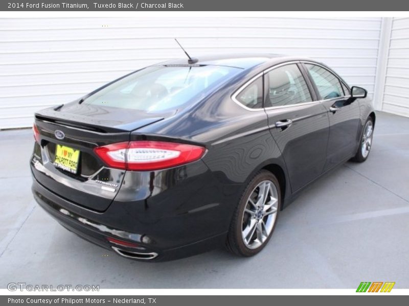 Tuxedo Black / Charcoal Black 2014 Ford Fusion Titanium