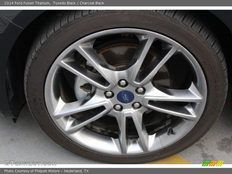 Tuxedo Black / Charcoal Black 2014 Ford Fusion Titanium