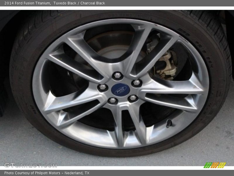 Tuxedo Black / Charcoal Black 2014 Ford Fusion Titanium
