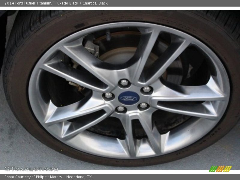 Tuxedo Black / Charcoal Black 2014 Ford Fusion Titanium