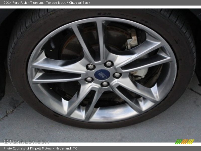 Tuxedo Black / Charcoal Black 2014 Ford Fusion Titanium