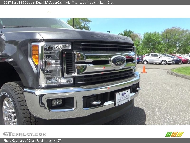 Magnetic / Medium Earth Gray 2017 Ford F350 Super Duty XLT SuperCab 4x4
