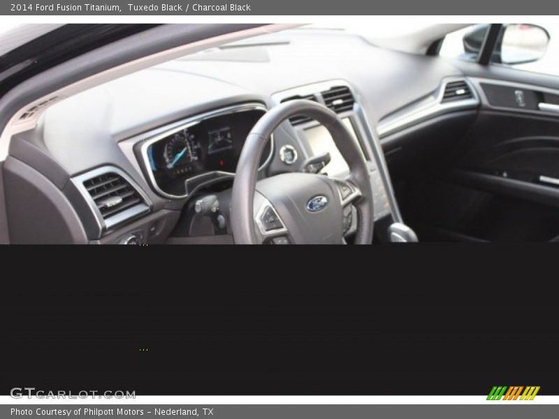 Tuxedo Black / Charcoal Black 2014 Ford Fusion Titanium