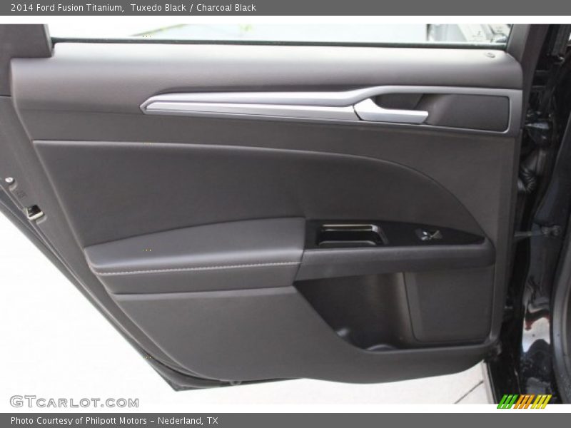 Tuxedo Black / Charcoal Black 2014 Ford Fusion Titanium