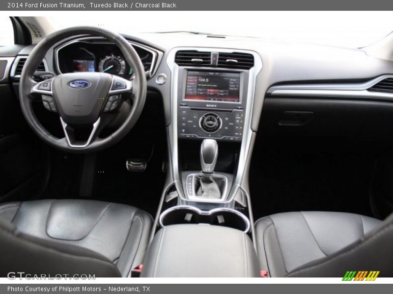 Tuxedo Black / Charcoal Black 2014 Ford Fusion Titanium