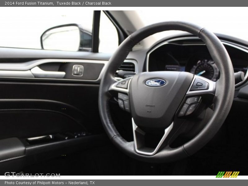 Tuxedo Black / Charcoal Black 2014 Ford Fusion Titanium