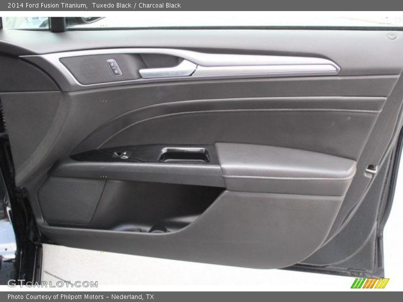Tuxedo Black / Charcoal Black 2014 Ford Fusion Titanium