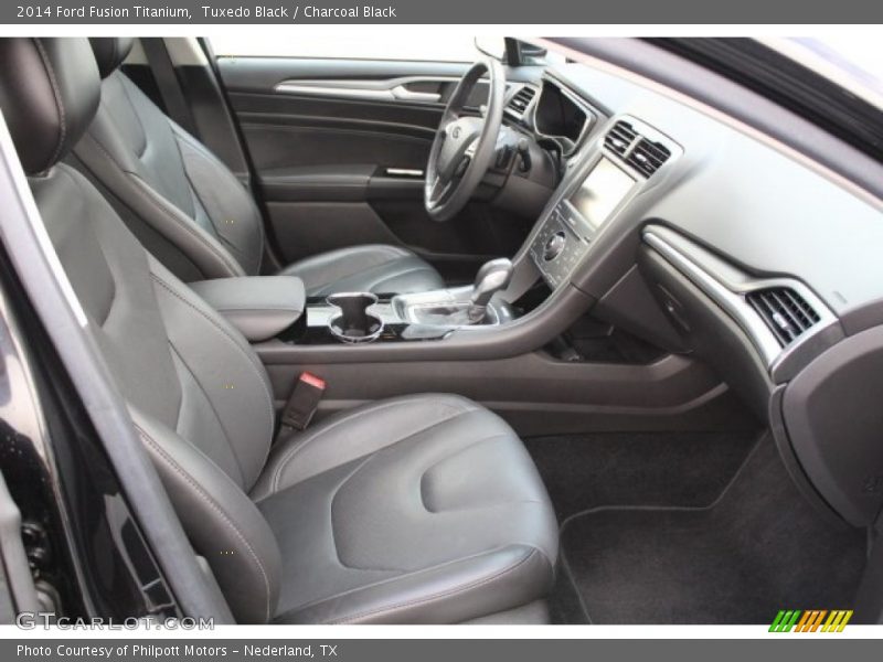 Tuxedo Black / Charcoal Black 2014 Ford Fusion Titanium