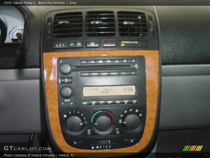 Berry Red Metallic / Grey 2005 Saturn Relay 3