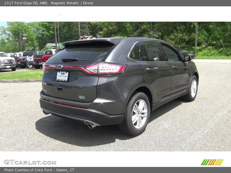 Magnetic Metallic / Ebony 2017 Ford Edge SEL AWD