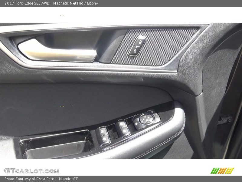Magnetic Metallic / Ebony 2017 Ford Edge SEL AWD