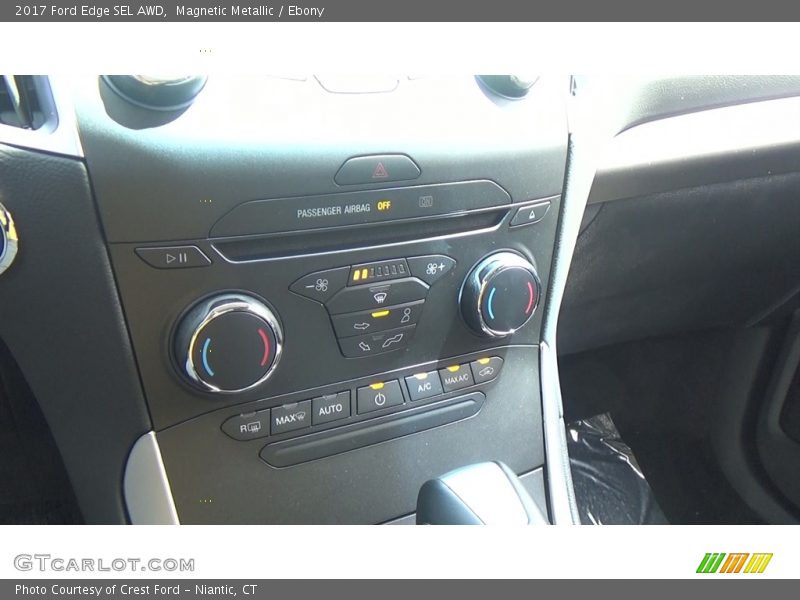 Magnetic Metallic / Ebony 2017 Ford Edge SEL AWD