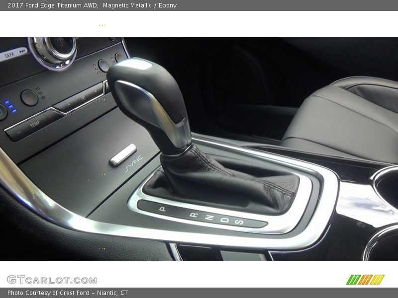 Magnetic Metallic / Ebony 2017 Ford Edge Titanium AWD