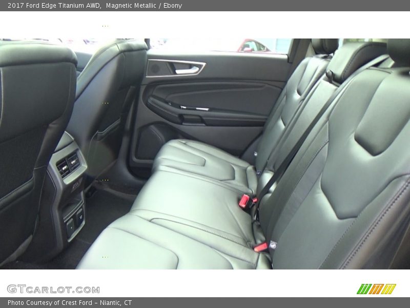 Magnetic Metallic / Ebony 2017 Ford Edge Titanium AWD