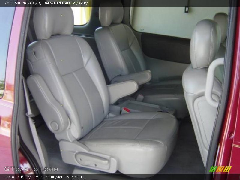 Berry Red Metallic / Grey 2005 Saturn Relay 3