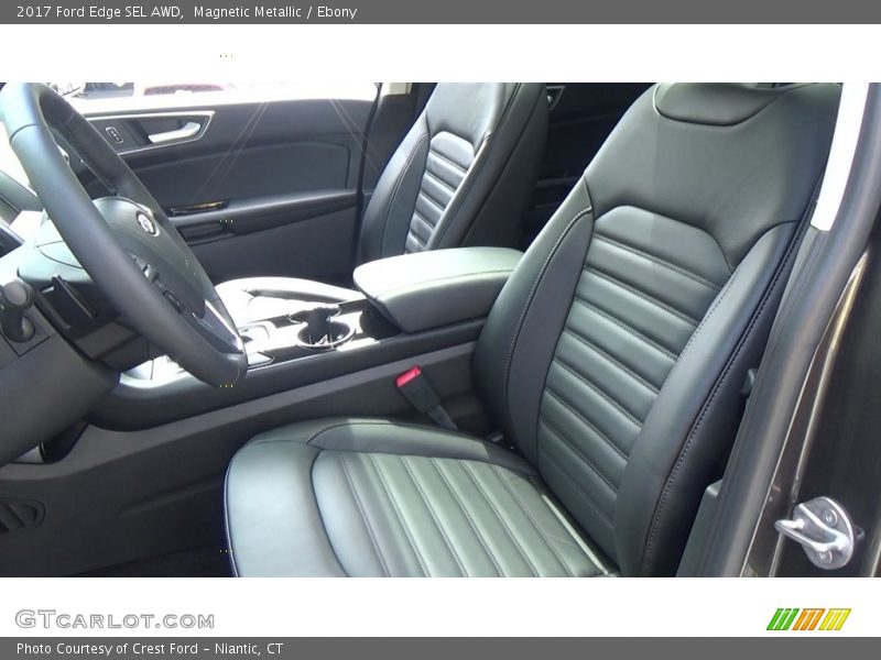 Magnetic Metallic / Ebony 2017 Ford Edge SEL AWD