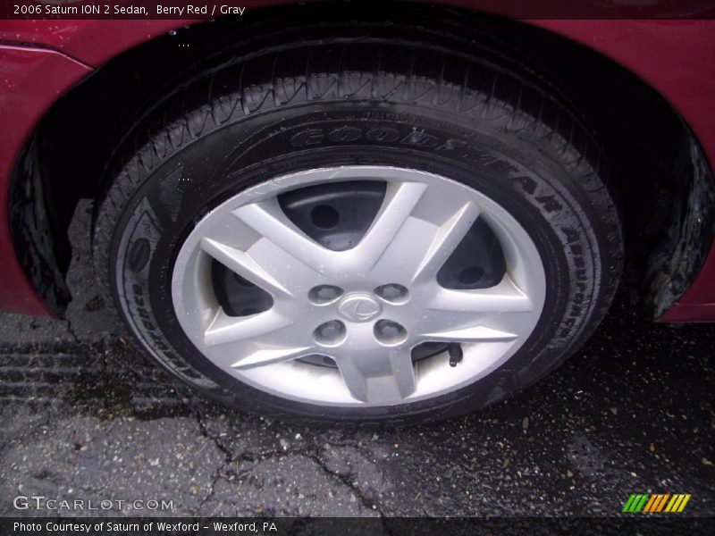 Berry Red / Gray 2006 Saturn ION 2 Sedan