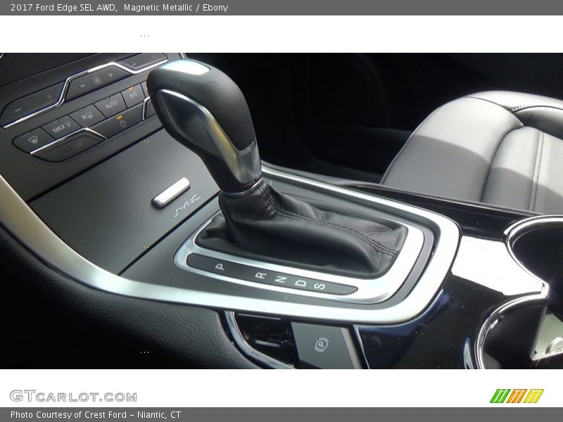 Magnetic Metallic / Ebony 2017 Ford Edge SEL AWD
