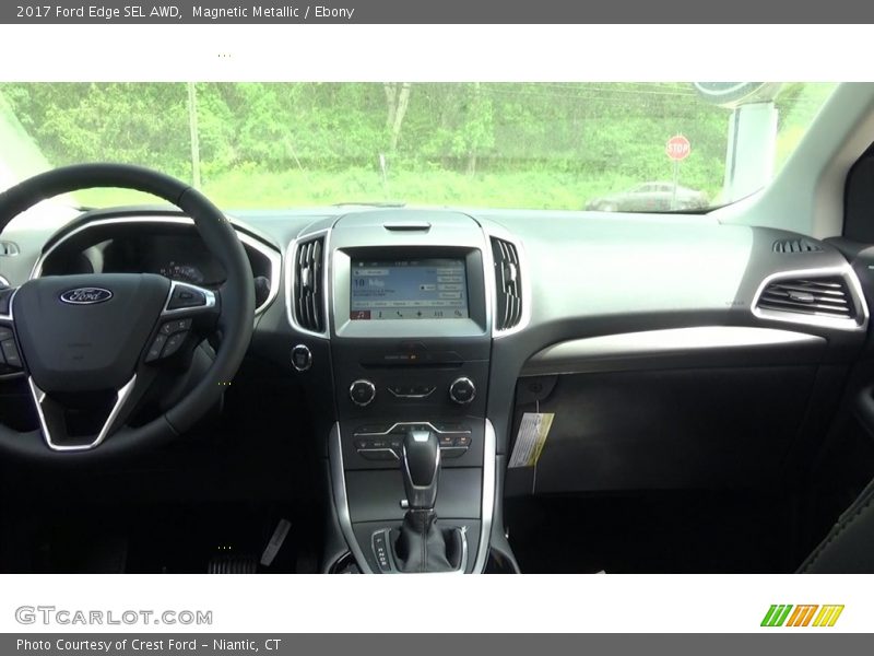 Magnetic Metallic / Ebony 2017 Ford Edge SEL AWD