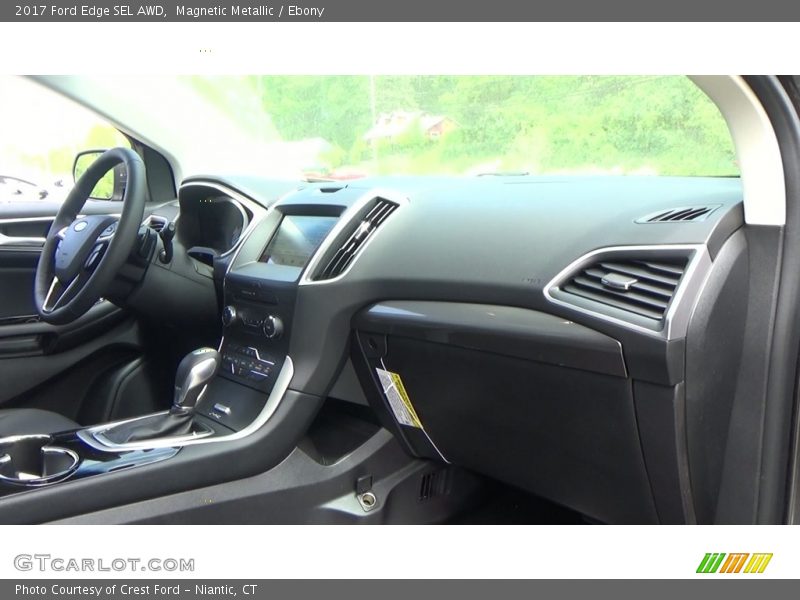 Magnetic Metallic / Ebony 2017 Ford Edge SEL AWD