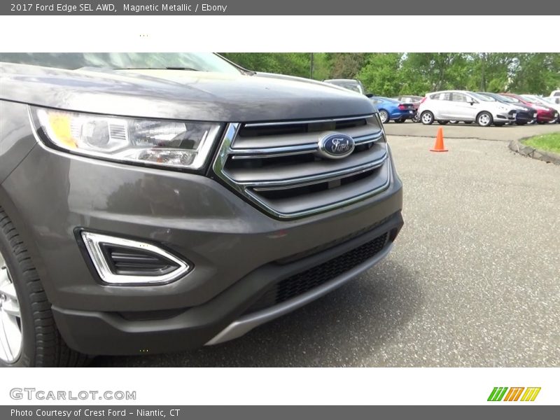 Magnetic Metallic / Ebony 2017 Ford Edge SEL AWD