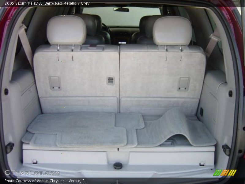 Berry Red Metallic / Grey 2005 Saturn Relay 3