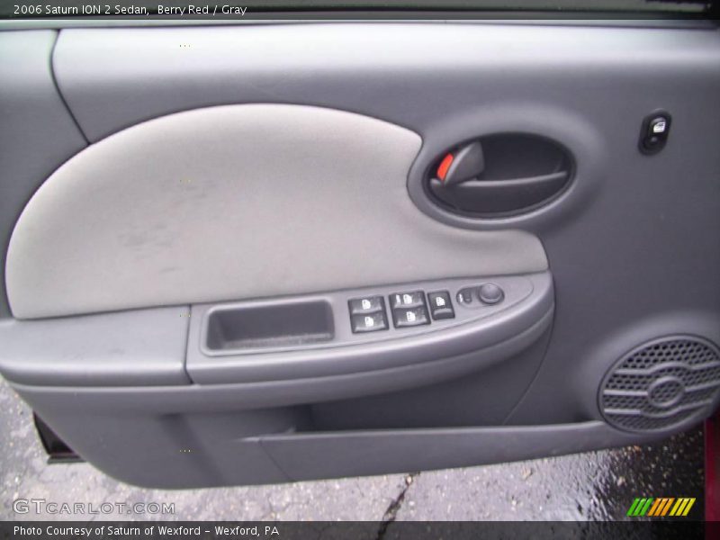 Berry Red / Gray 2006 Saturn ION 2 Sedan