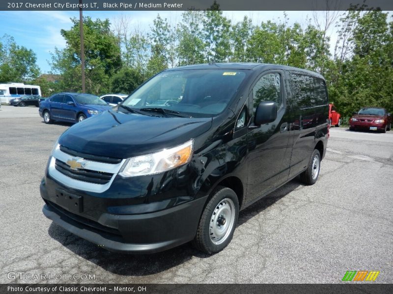 Black Pipe / Medium Pewter 2017 Chevrolet City Express LT