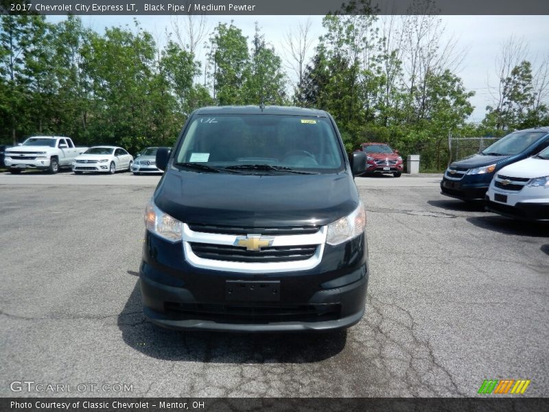 Black Pipe / Medium Pewter 2017 Chevrolet City Express LT